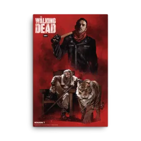 11 Weeks of TWD – Season 7 by Rafael de Latorre Premium Gallery Wrapped Canvas