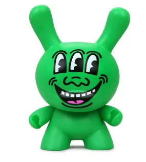 8" Masterpiece Three Eyed Face Dunny - Keith Haring