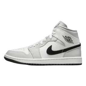 Air Jordan 1 Mid Light Smoke Grey