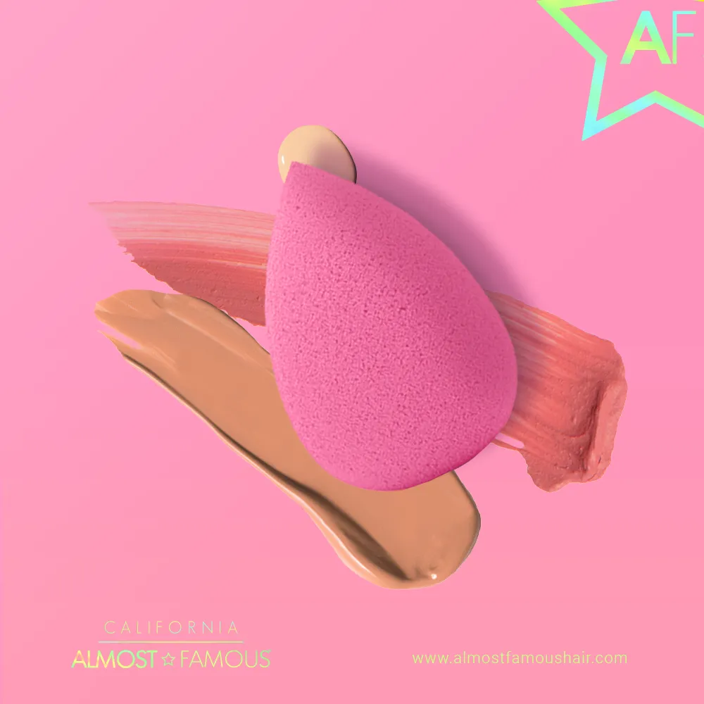 ALMOSTFAMOUS Pro Makeup Blender Esponja de Maquillaje con Base