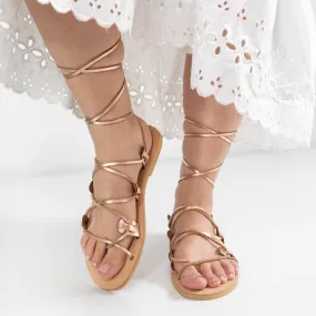 Althea sandals (bronze)