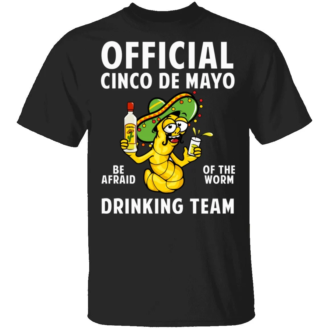 Cinco De Mayo Drinking Team T-Shirt