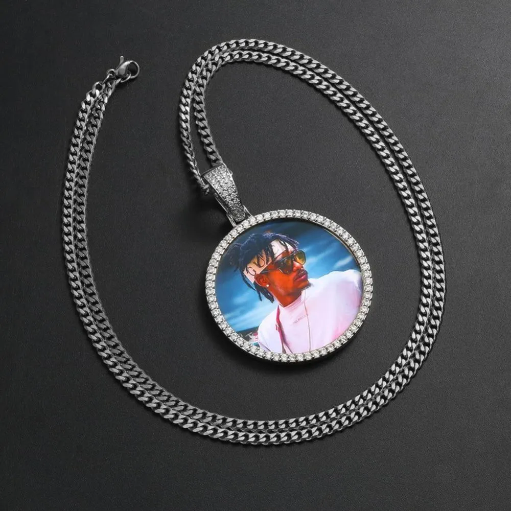 Custom Photo Medallion Necklace- Best Christmas Gifts For Men