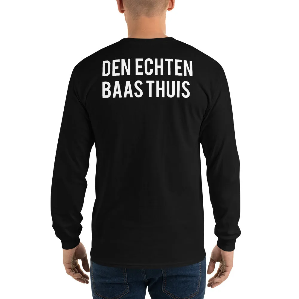 Den Echten Baas Thuis - Long Sleeve T-Shirt