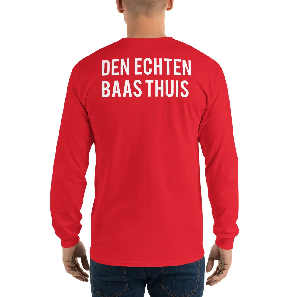 Den Echten Baas Thuis - Long Sleeve T-Shirt