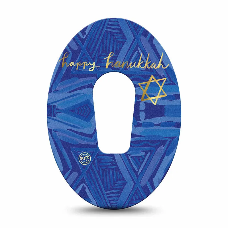 Dexcom G6 ExpressionMed tapes: Hanukkah