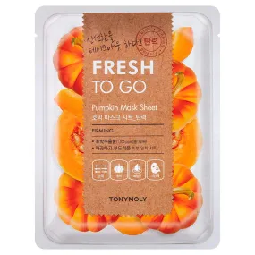 Mascrilla facial Tonymoly Fresh To GO Pumpkin Mask Sheet 25g