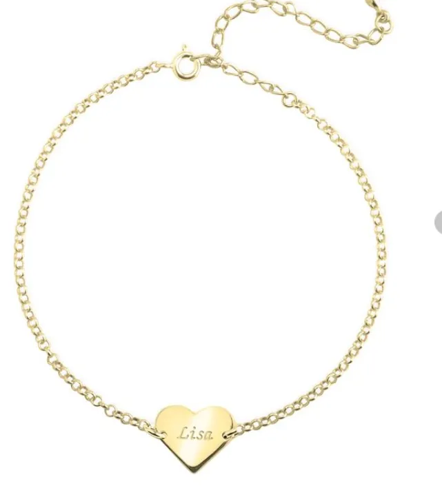 New Item- Heart Anklet