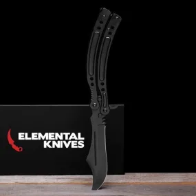 Night Folding Butterfly Knife