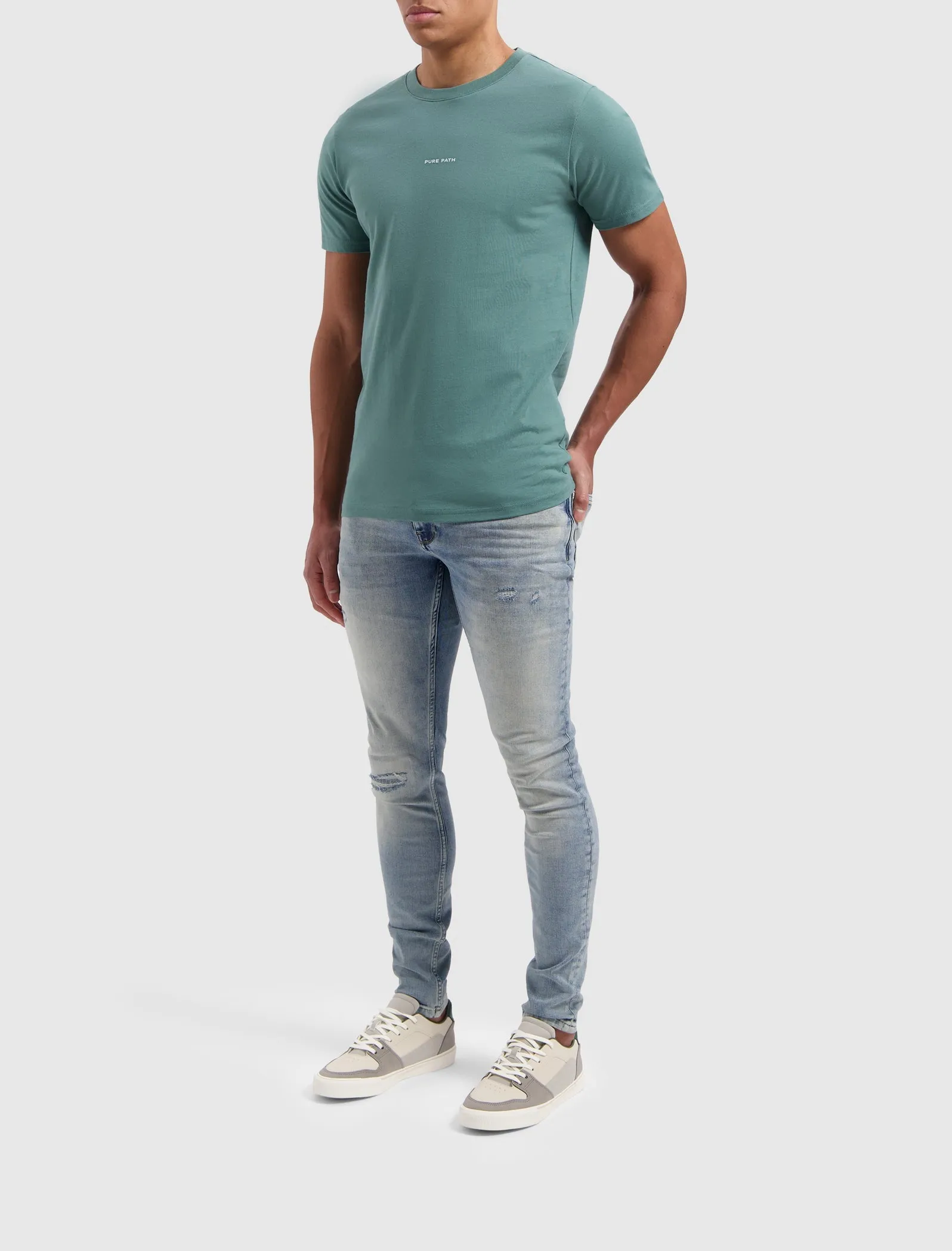 Pure Path Jeans The Jone W1202 Blauw