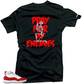 Shirt to Match Jordan 11 Cherry Varsity Red - Enemies