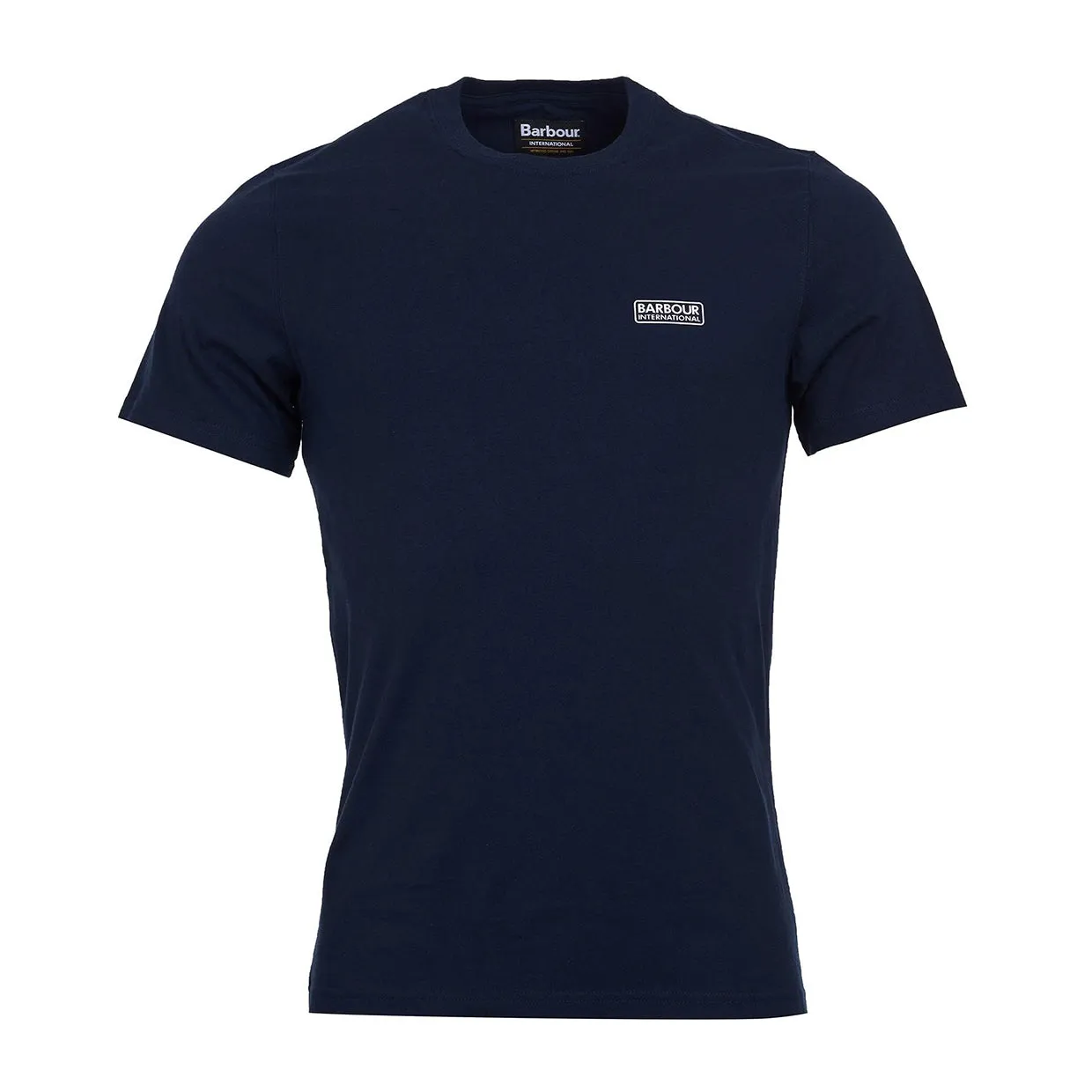 T-shirt Barbour International Small Logo Blu Navy