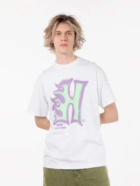 T-shirt Heat Wave S/S tee white