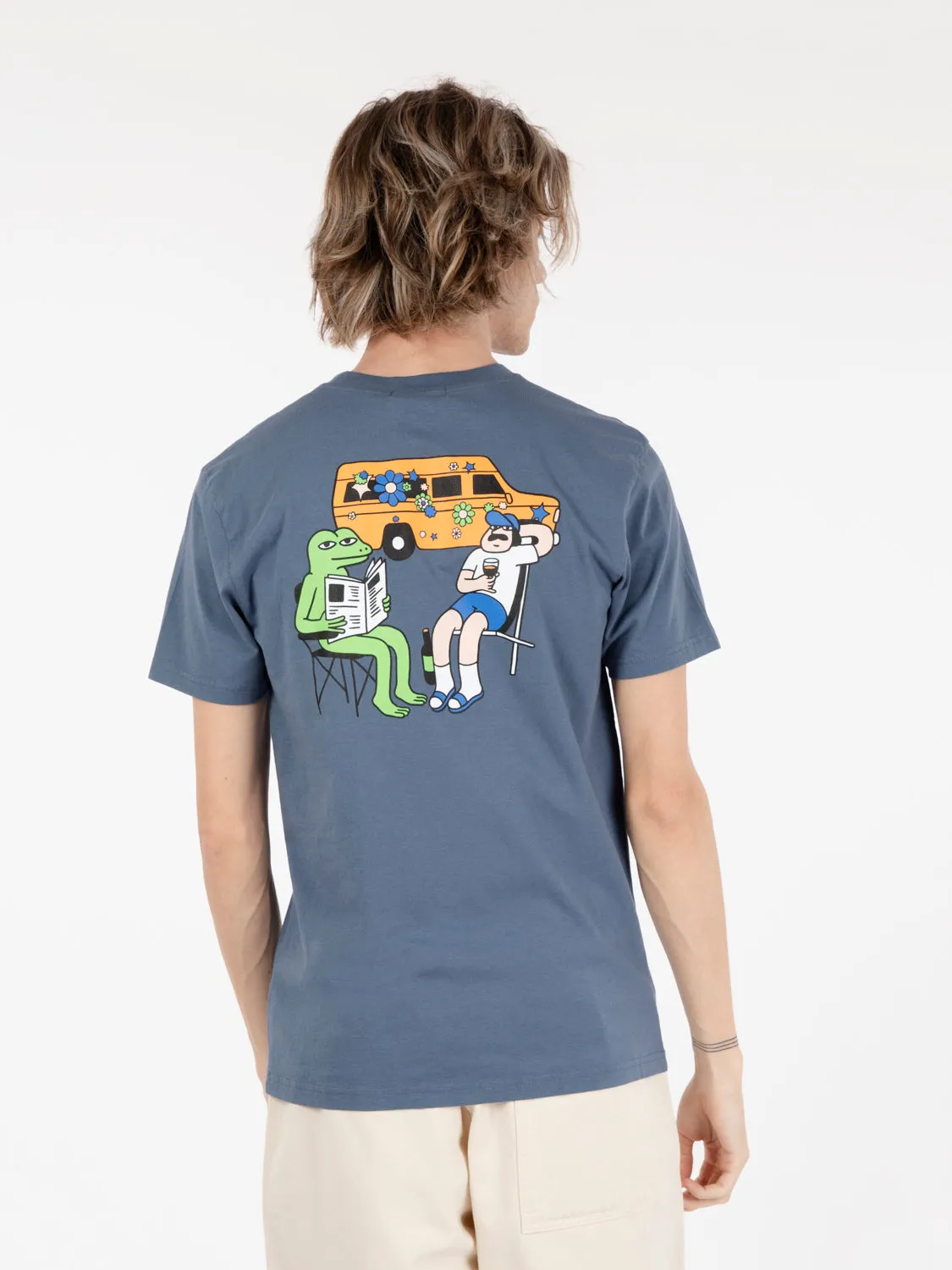 T-shirt hippie van cobalt