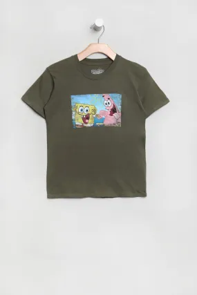 T-Shirt Imprimé Bob L'ponge Junior