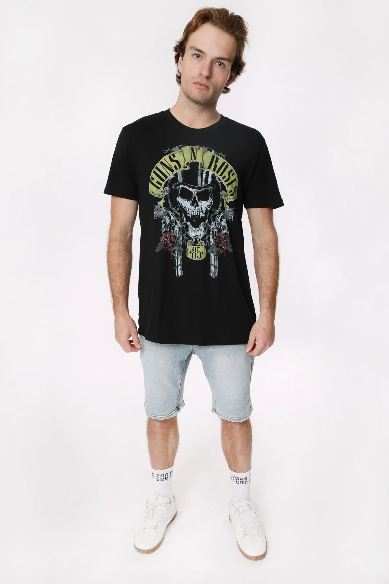 T-Shirt Imprimé Guns N' Roses Homme