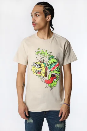 T-Shirt Imprimé Mtn Dew Homme