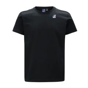 T-shirt K-Way Le Vrai Edouard Nero