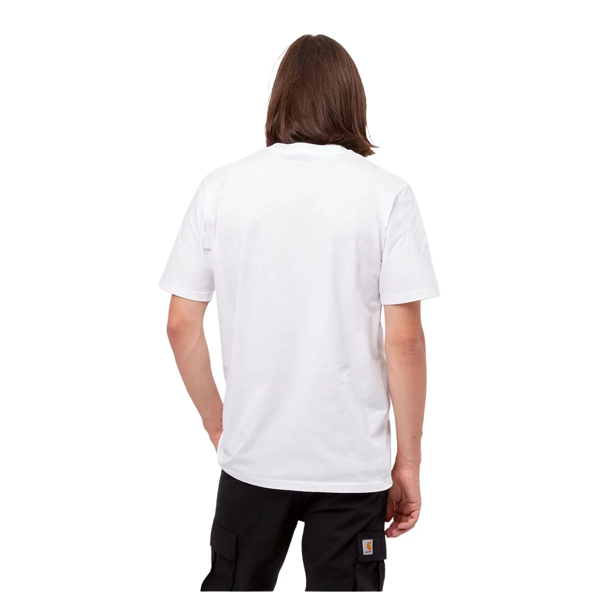 T-shirt Uomo Carhartt WIP S/S Script Bianco