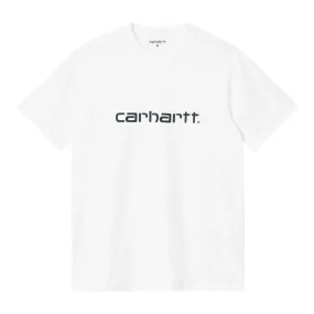 T-shirt Uomo Carhartt WIP S/S Script Bianco