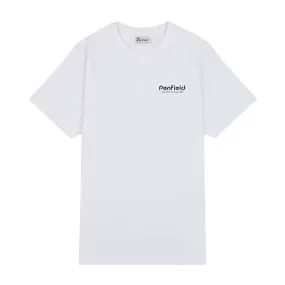 T-shirt Uomo Hudson Script Bianco