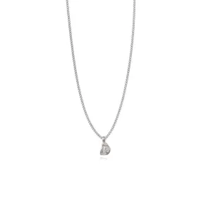 Zoe P Silver Necklace